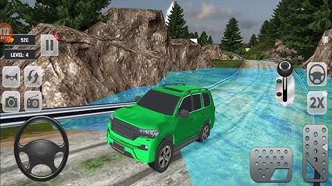 4x4 Luxury Jeep Driving Simulator 3D - Open World Offroad SUV Driving - Android Gameplay 