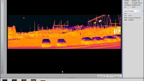 FLIR Reporter 8.5 Panoramic Radiometric Image stitching functionality.mp4