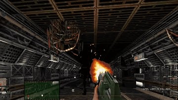 Aliens: Eradication (Doom Mod) - Playing Mercenary Class - Map 1: Second Site