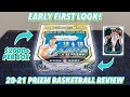 EARLY FIRST LOOK!🔥 $2000+ PER BOX! | 2020-21 Panini Prizm Basketball Hobby Box Break/Review