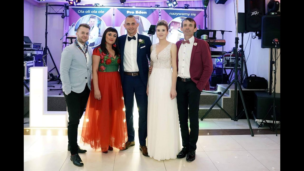 Zespół muzyczny PRO EDEN-wesele Eweliny i Daniela cz.1