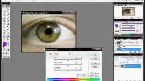 how to change eye color in photoshop 7