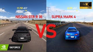 Forza Horizon 5 Online - Nissan GT-R 35 & Toyota Supra MK4 - Battle