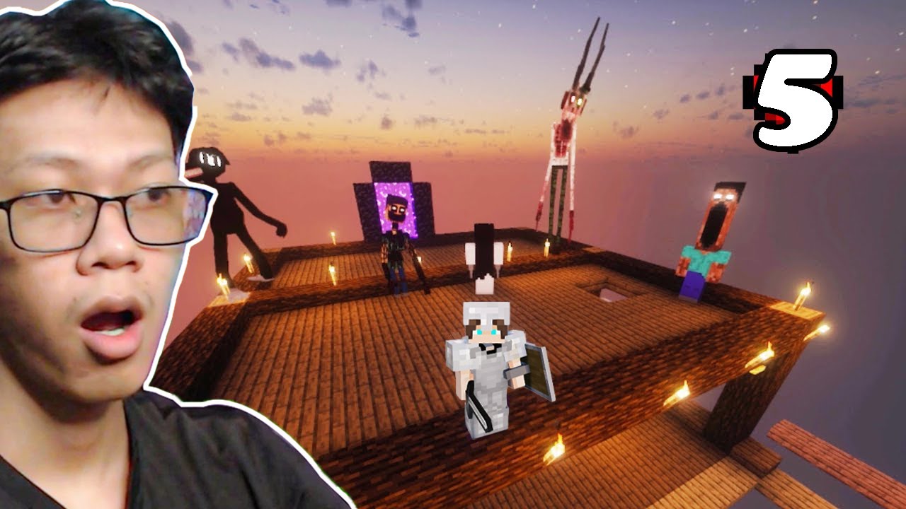 វគ្គនេះរន្ធត់ញ័រប្លោកខ្លាំងណាស់ ពួកខ្មោចធ្វើបាបខ្ញុំទៀតហើយ 😱| Minecraft One Block Horror