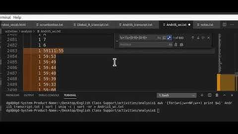 visual studio code regex demo