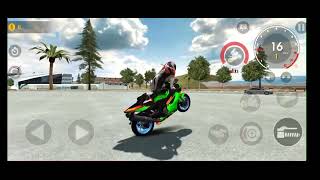 Extreme Motorbikes, green bike driving, moto rider insane stunt, all tricks gameplay android ios screenshot 4