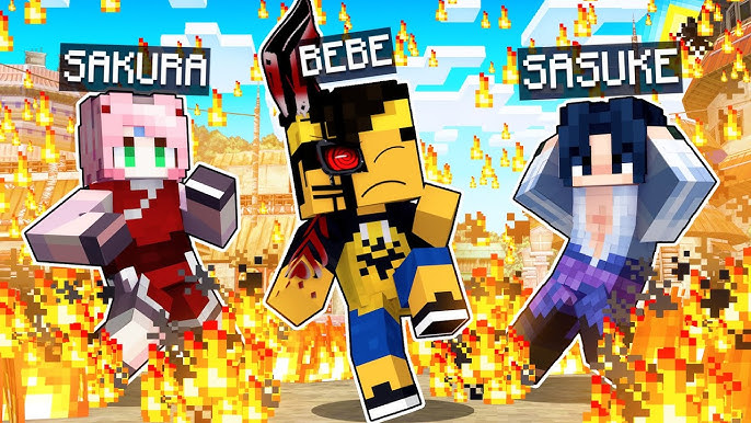 Minecraft - Who's Your Family? TREVIN O FILHO DE SASUKE UCHIHA E SAKURA !  NARUTO SHIPPUDEN 