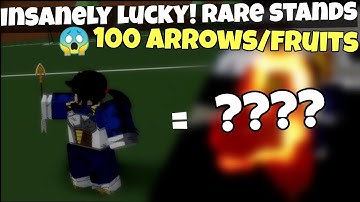 I Used 50 Stand Arrows and got... UNBELIEVABLE LUCK! | A Bizarre Day | ABD