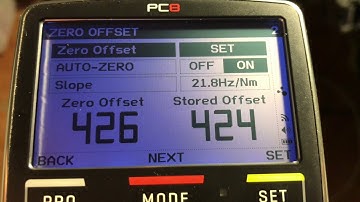 SRM PC8 NEW FIRMWARE AND ZERO OFF-SET SETUP SCREEN - CLEAR AND EASY TO SET