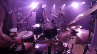 end of salvation - serpent messenger live drum playthrough (new years eve @ the agincourt, camberly)