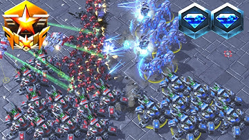 1 Terran Grandmaster vs 2 Diamond Players (Incredible Best-of-3)