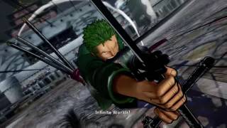 Roranoa Zoro One Piece Burning Blood Gameplay