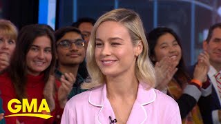 Brie Larson talks ‘Captain Marvel’ clue l GMA