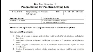 Details PPS Exp 6 (Part 2): Implement Various control flow statements such as if-else, switch case loops Guide