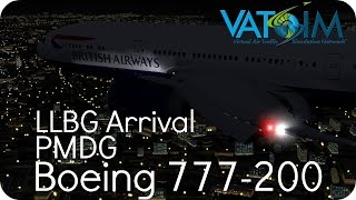 Prepar3D V3 | Arrival into Ben Gurion  (LLBG) | British Airways | Boeing 777 screenshot 4