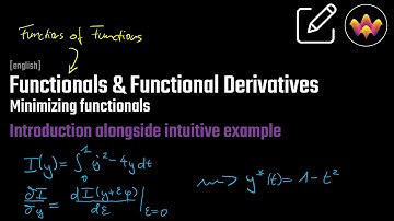 Functionals & Functional Derivatives | Calculus of Variations | Visualizations