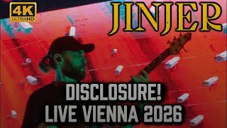 Jinjer  Disclosure   Gasometer Wien  17022026  Vienna  Austria 4k