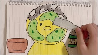 Paperdiy Skin Care Tutorial Remove Makeup 미미쨩 피부관리 해주기