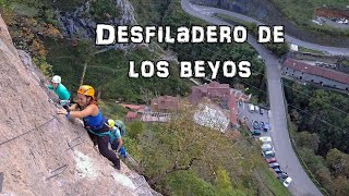Vía Ferrata el Beyu por la Cueva (K3 / K4). Desfiladero de los Beyos