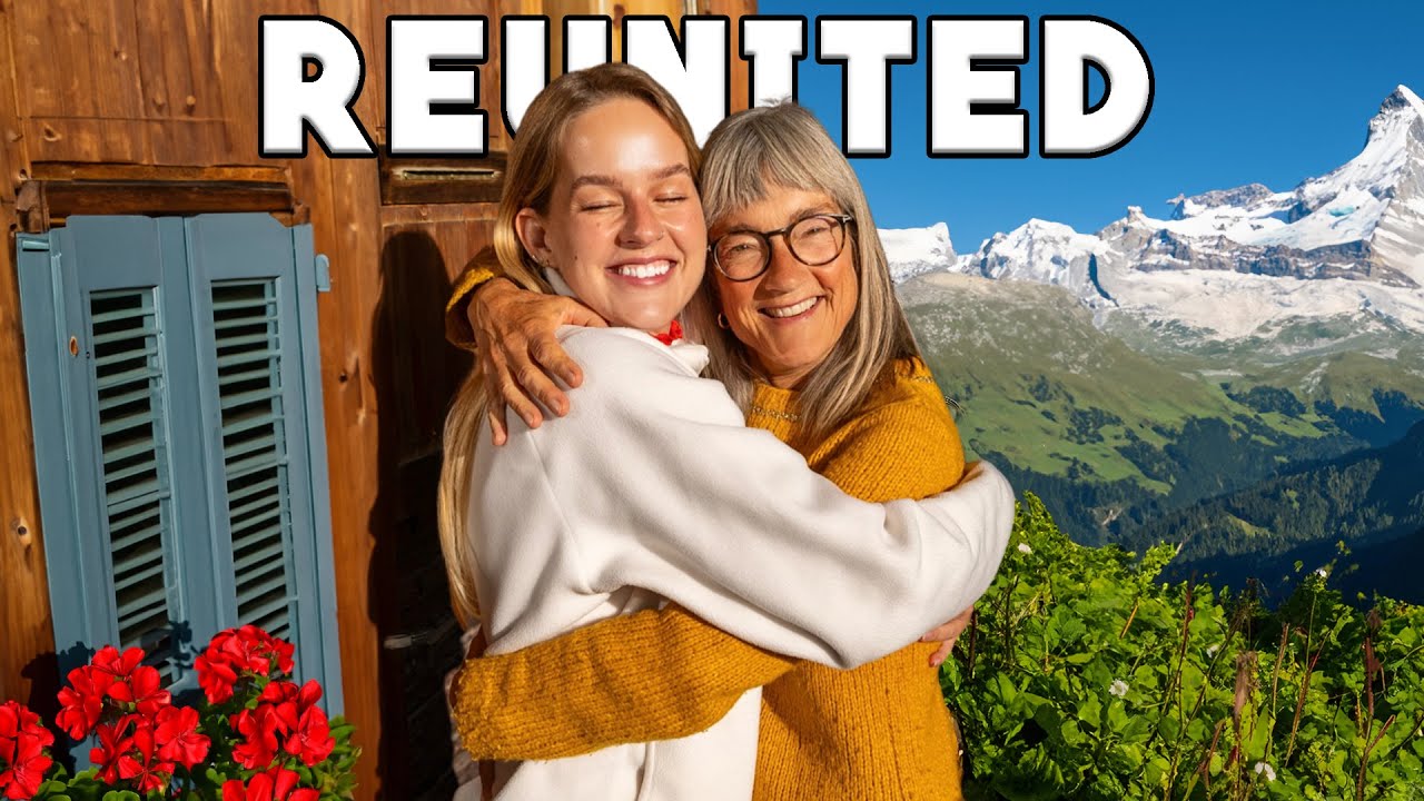 Emotional Reunion With My Mom in the Swiss Alps 🥰 (Germany, Austria, Liechtenstein, Switzerland)