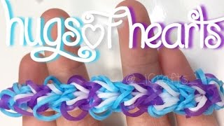 Detalles Hugs of Hearts Bracelet || Rainbow Loom Tutorial Noticias