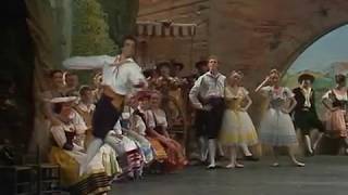 Bournonville Napoli pas de six 4th variation - Arne Villumsen, Gregory Dean