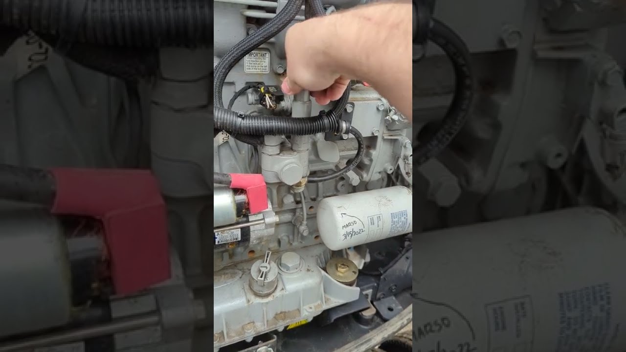 How To Prime The Fuel System For Reefer Carrier Unit X4 7300 