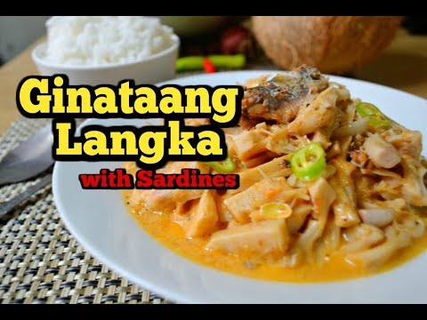 Ginataang Langka with Sardines