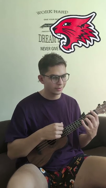 I Think I Kinda You Know Ukulele I Think I Kinda You Know on a Ukulele #ukulele #shorts #hsmtvflm #