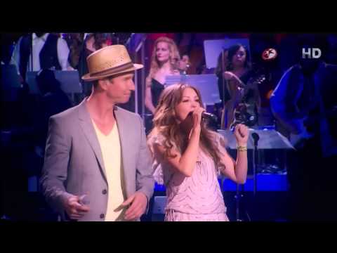 Thalía Ft Erik Rubín - La Apuesta - Concerto Habitame Siempre 2012 HD