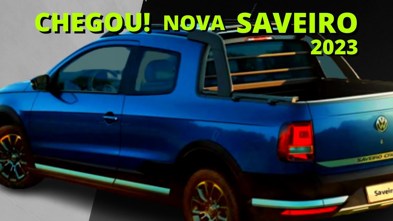 Comprar Picape Volkswagen Saveiro 1.6 G7 Cabine Dupla Cross Flex Azul 2023  em São Carlos-SP