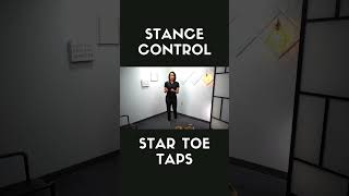 Stance Control Star Toe Taps #exercise #rehabilitation #youtubeshorts #physicaltherapy #rehab