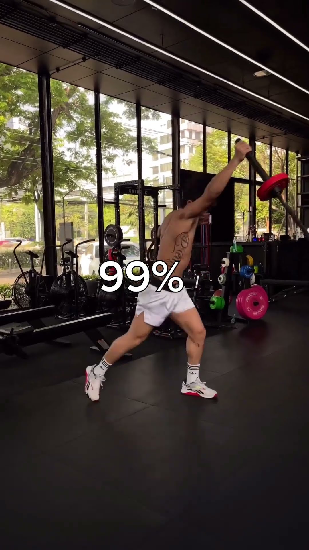 99% preparation, 1% domination ?