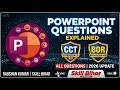All MS PowerPoint Questions & Shortcut keys | CCT & BOR Exam Bihar 2026 | #cctexam #education #ppt