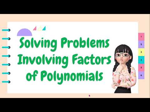 problem solving involving factoring polynomials pdf