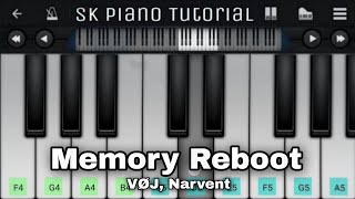 Memory Reboot - VØJ, Narvent | EASY Piano Tutorial