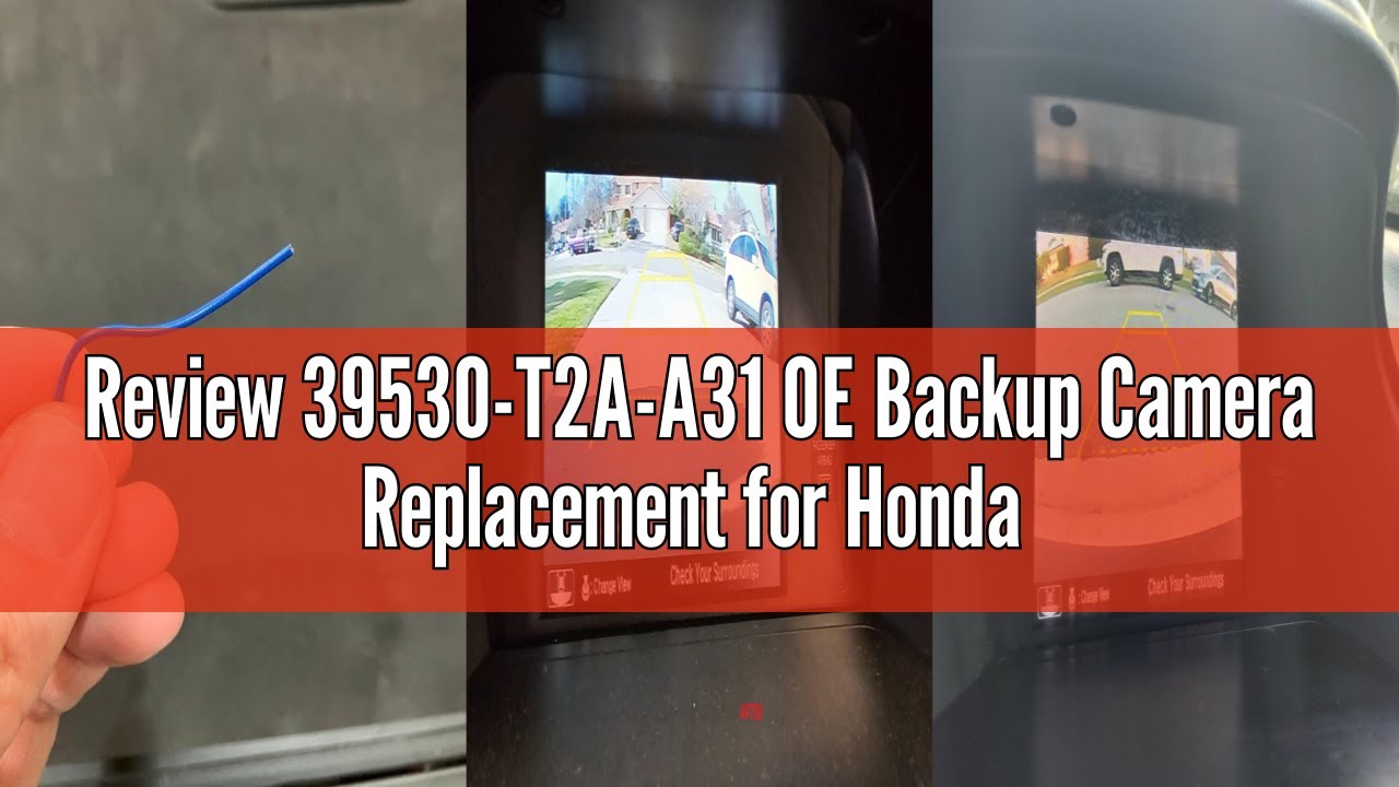 Review 39530-T2A-A31 OE Backup Camera Replacement for Honda Accord Sedan 2014-2017, GreenYi Reverse