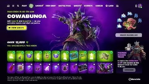 How To Easily Complete Phase 5 - Showdown Shred Ouests In Fortnite - The Ooze War Splinter Assignmen