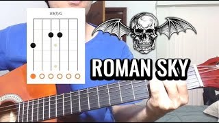 HOW TO PLAY 'ROMAN SKY' ACOUSTIC (withTabs!) chords