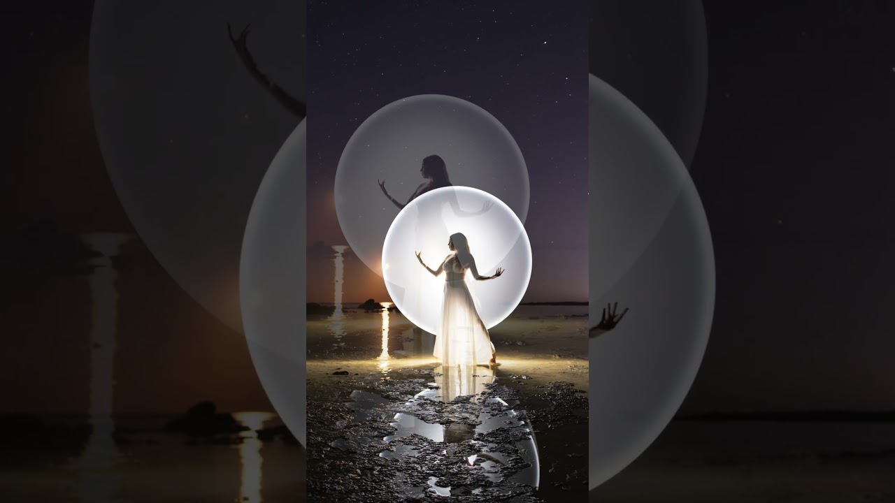 First Light: Cristina in White