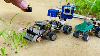 How to make mini combine machine tractor | science project part 1 by sahil ips 495,537 views 2 years ago 3 minutes, 21 seconds