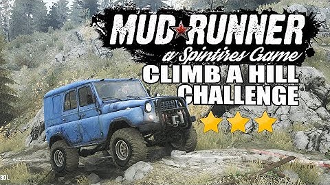 Mudrunner - Climb a Hill Challenge 3 Stars