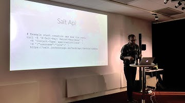 Orchestration for the Event-Driven Infrastructure with Saltstack