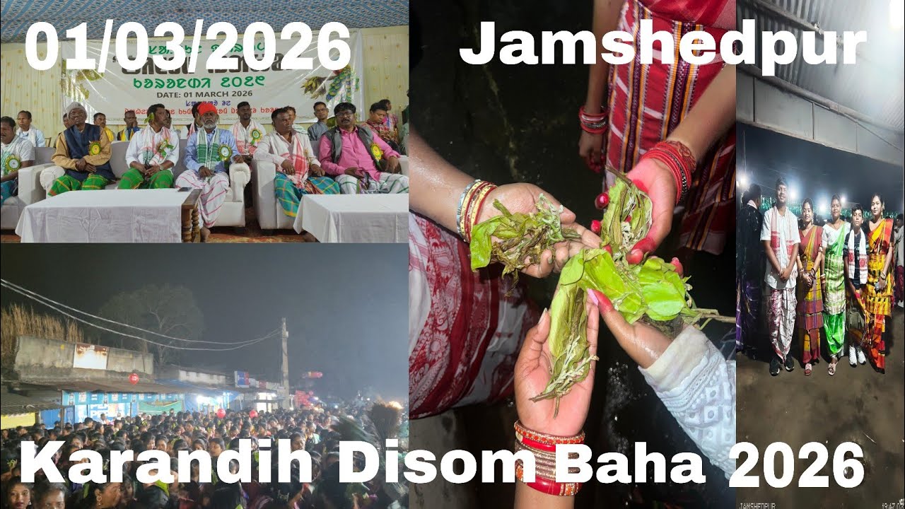 Karandih Disom Baha 2026// Kiss Miss Murmu Mardi official// Baha Bonga// santhali vlogs 