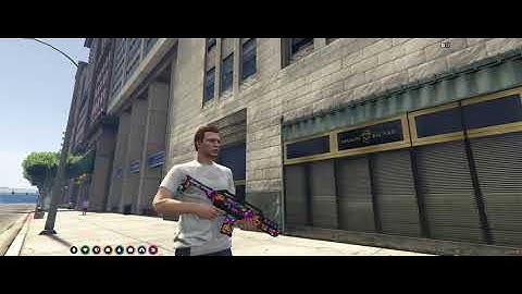 GTA 5 Sollumz weapon texture animation