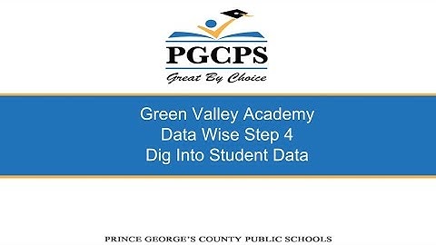 MAEA DATA WISE Step 4