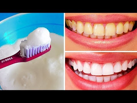 Video: 8 ways to whiten teeth at home