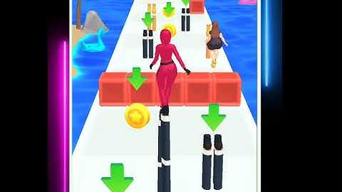 Dancing race game in all levels in {IOS,Android,walkthrough}Game play.#shorts #dancing #dancinggirl