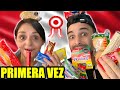 MI MAMÁ PRUEBA DULCES PERUANOS POR PRIMERA VEZ😱 (En vivo)