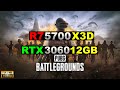 RYZEN 7 5700X3D + RTX 3060 12GB - PUBG (Competitive Settings 1080p)
